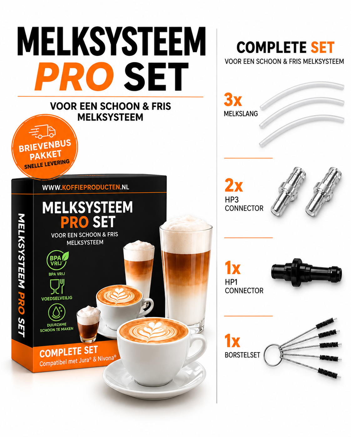 Melksysteem set PRO